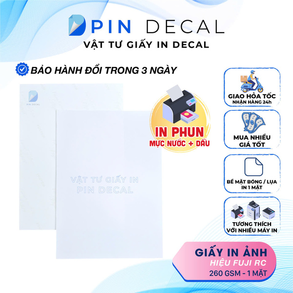 Vật tư giấy in decal